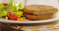 Milanesa de soja con semillas - 4 unidades