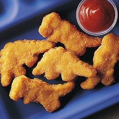 Ricosaurios de pollo - 1 Kg.
