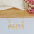 COLAR COM 5 FILHOS CRAVEJADOS DE ZIRCÔNIAS BANHADOS A OURO 18K