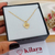 COLAR COM MEDALHA DE CORAÇÃO COM NOME GRAVADO BANHADA A OURO 18K - comprar online