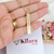 COLAR DE PROFISSÃO PERSONALIZADO BANHADO A OURO 18K