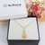 Colar de Nossa Senhora Aparecida P Banhado a Ouro 18k - comprar online