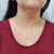 Colar de Nossa Senhora Aparecida P Banhado a Ouro 18k