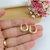 BRINCO DE ARGOLAS GOTA BANHADO A OURO 18K - comprar online