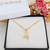 COLAR DE BAILARINA COM ZIRCÔNIAS BANHADO A OURO 18K - comprar online