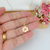COLAR FLOR DE LOTUS BANHADO A OURO 18K