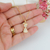 COLAR COM PINGENTE DE CACHORRINHO COM ZIRCÔNIAS BANHADO A OURO 18K