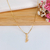 Colar com pingente Mãe Banhado a Ouro 18k na internet