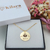 COLAR MEDALHA MÃE DE ANJO PEZINHO PERSONALIZADO BANHADO A OURO 18K - comprar online