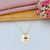 COLAR MEDALHA MÃE DE ANJO PEZINHO PERSONALIZADO BANHADO A OURO 18K na internet
