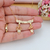 COLAR DE FILHOS COM CASAL PERSONALIZADO COM OS NOMES BANHADO A OURO 18K