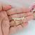 COLAR DE FILHOS 2 MENINAS COM ZIRCÔNIAS ROSA PERSONALIZADO COM OS NOMES BANHADO A OURO 18K