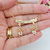 COLAR DE FILHOS 2 MENINOS COM ZIRCÔNIAS AZUIS PERSONALIZADO COM NOMES BANHADO A OURO 18K
