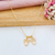 COLAR DE FILHOS 2 MENINAS COM ZIRCÔNIAS BANHADAS A OURO 18K na internet