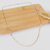 CORRENTE GRUMET 60 CM MASCUINA BANHADA A OURO 18K