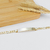 PULSEIRA MASCULINA ELOS 3X1 CHAPA LISA BANHADA A OURO 18K - comprar online