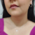 COLAR DIVINO ESPÍRITO SANTO COM ZIRCÔNIAS BANHADO A PRATA