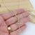 CORRENTE 1X1 COM PINGENTE DE CRUZ LISA MASCULINA BANHADA A OURO 18K