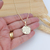 CORRENTE GRUMET 3X1 COM PINGENTE ESTRELA DE DAVI MASCULINA BANHADA A OURO 18K