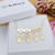 COLAR DE FILHOS COM 4 PINGENTES LISOS PERSONALIZADO COM NOMES BANHADO A OURO 18K na internet