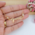 COLAR GRATIDÃO COM ZIRCÔNIAS BANHADO A OURO 18K