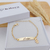 PULSEIRA INFANTIL DE CHAPINHA COM PINGENTE DE MENINO PERSONALIZADA BANHADA A OURO 18K