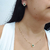 CONJUNTO DE COLAR E BRINCOS DE TREVO VERDE TURMALINA BANHADO A OURO 18K na internet