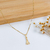 Colar de Nossa Senhora Aparecida com Zircônias Banhado a Ouro 18k - comprar online