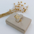 ANEL DE BORBOLETA COM ZIRCÔNIA BANHADO A OURO 18K - comprar online