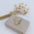 ANEL FÉ COM ZIRCÔNIAS BANHADO A OURO 18K - comprar online