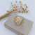 ANEL DE FILHOS 1 MENINA BANHADO A OURO 18K - comprar online