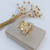 ANEL DE FILHOS 2 MENINAS BANHADO A OURO 18K - comprar online