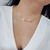 GARGANTILHA LAMINADA FITA BANHADA A OURO 18K - comprar online