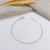 PULSEIRA CARTIE FINA MASCULINA BANHADA A OURO 18K - comprar online