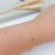 PULSEIRA GRUMET 1X1 MASCULINA BANHADA A OURO 18K