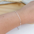 PULSEIRA CARTIE FINA MASCULINA BANHADA A PRATA