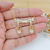 COLAR DE FILHOS 2 MENINAS COM ZIRCÔNIAS PERSONALIZADO COM OS NOMES BANHADO A OURO 18K