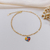 PULSEIRA CORAÇÃO AMOR AUTISMO BANHADA A OURO 18K - comprar online