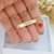 PULSEIRA INFANTIL PERSONALIZADA COM NOME E PINGENTE DE JOANINHA ESMALTADO BANHADA A OURO 18K na internet