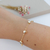 Pulseira de Corações Banhada a Ouro 18k - comprar online