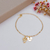 PULSEIRA DE FILHOS 1 MENINA E CORAÇÃO PERSONALIZADO BANHADO A OURO 18K na internet