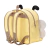 Mochila Infantil Abelha Amarela - Batistela Baby na internet