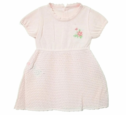 Vestido Bebê Helen Rosa Linha Brisa - Fofinho
