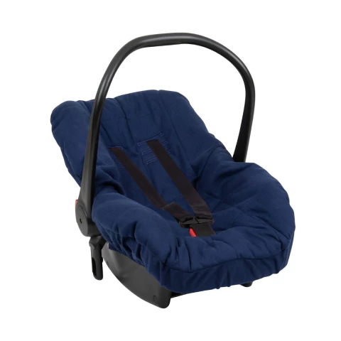 Capa Bebê Conforto Acessórios Liso Azul Marinho - Hug