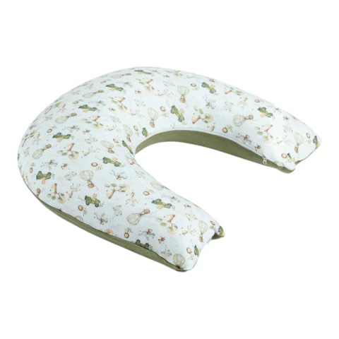 Almofada de Amamentação Bebê Big Friends Verde - Hug