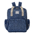 Mochila Maternidade Azul Bolso Frontal Térmico - Batistela