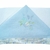 Toalha de Banho Bebê Menina Serena Azul 87x88 cm - Hug - comprar online