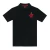Blusa Pólo Flamengo Menino Infantil Preto - Brandili