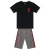 Conjunto Infantil Menino Flamengo Preto - Brandili