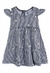 Vestido Bebê Listrado Preto / Branco P - Fakini